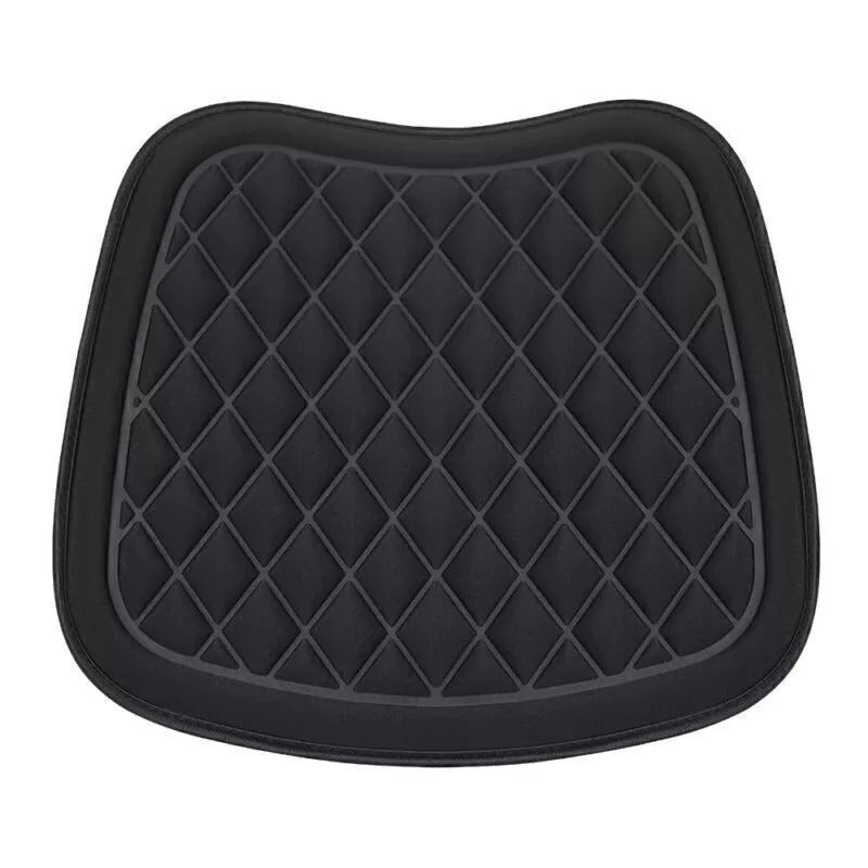 Memory Foam Car Seat Cushion – Breathable & Non-Slip Support Pad (46x48cm) Cover Protector