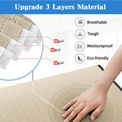 4-in-1 Zip-Up Storage Set – Foldable Organisers for Underbed, Wardrobe & Closet Tidy