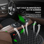 Memory Foam Car Seat Cushion – Breathable & Non-Slip Support Pad (46x48cm)  Cover Protector